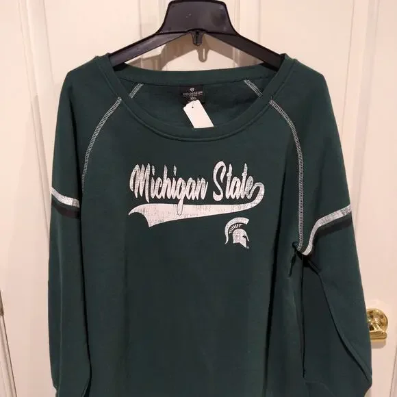 Michigan State Spartans Sweatshirt, NWT, XXL - Picture 2 of 5